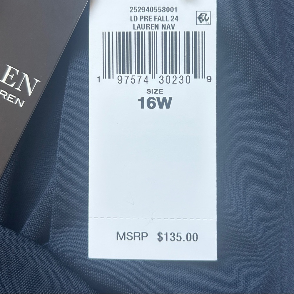 Ralph Lauren Midi Dress w/ Ruching - Picture 4 of 11